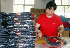 雅美制衣生产链